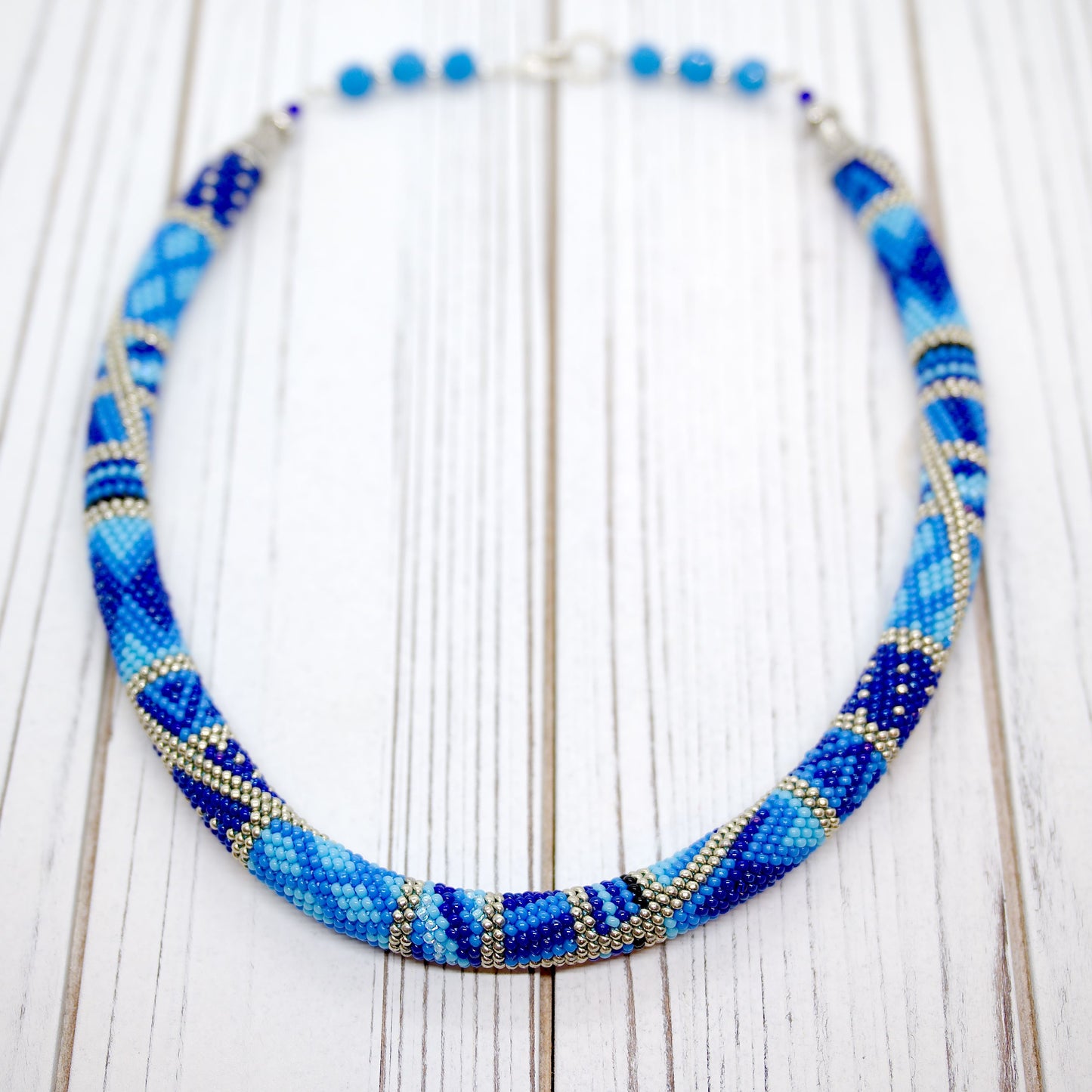 Blue Horizon Necklace Set
