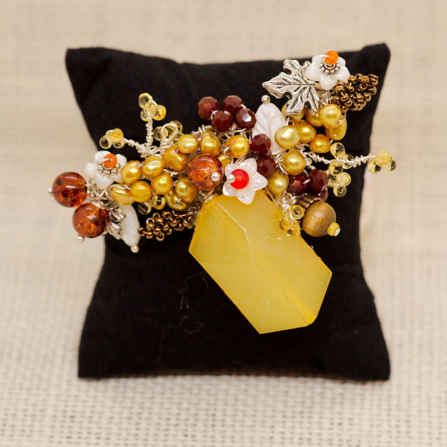 Golden Harvest Brooch