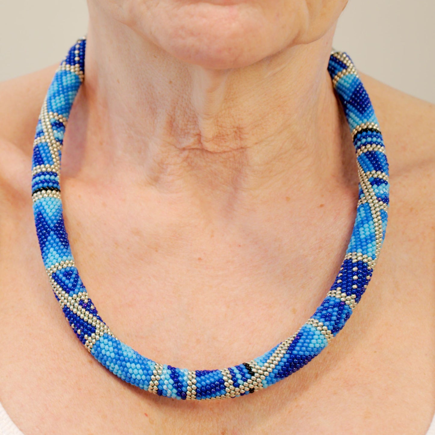 Blue Horizon Necklace Set