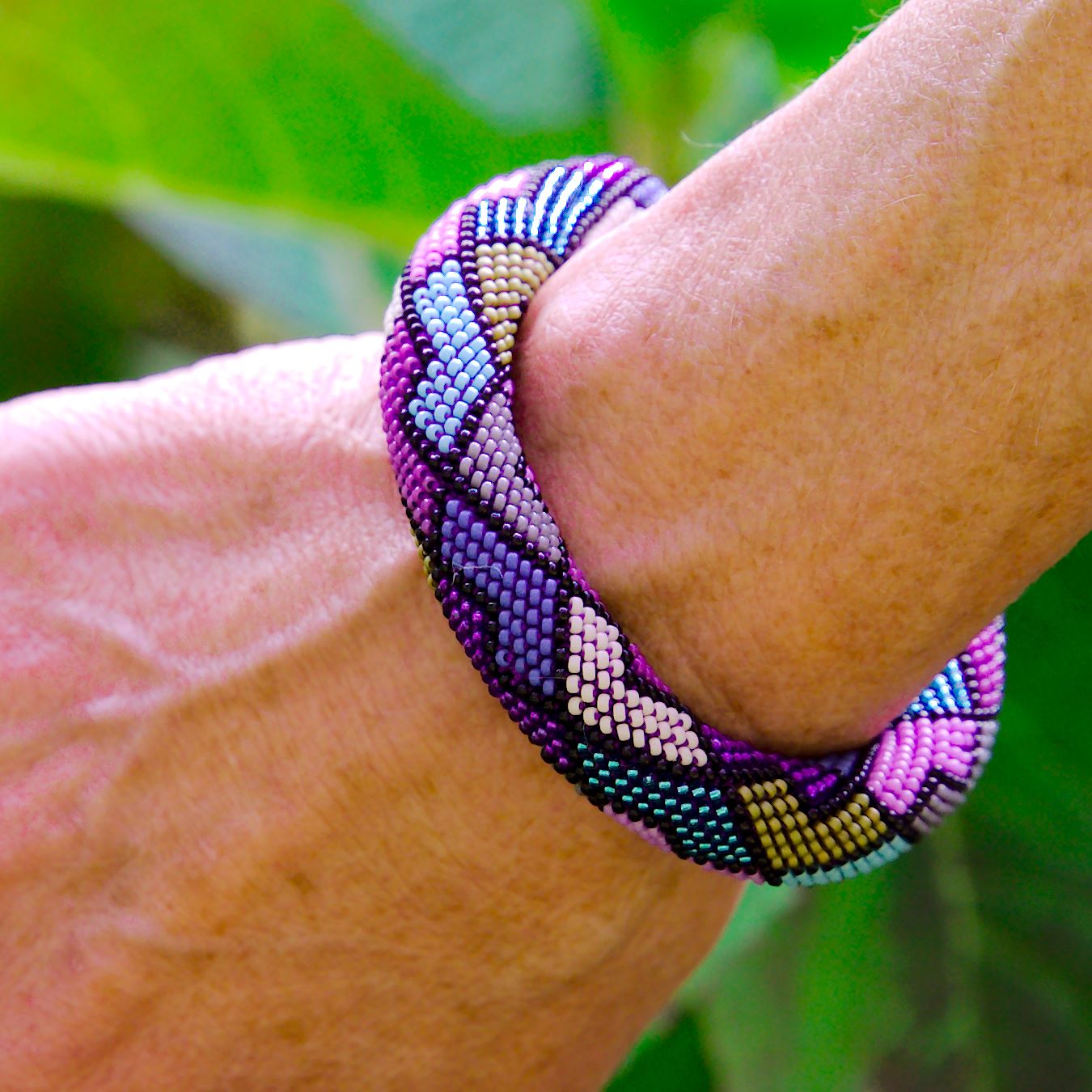 Mystical Mosaic Cuff Bracelet