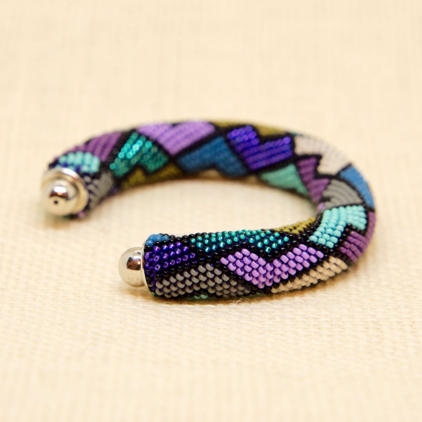 Mystical Mosaic Cuff Bracelet