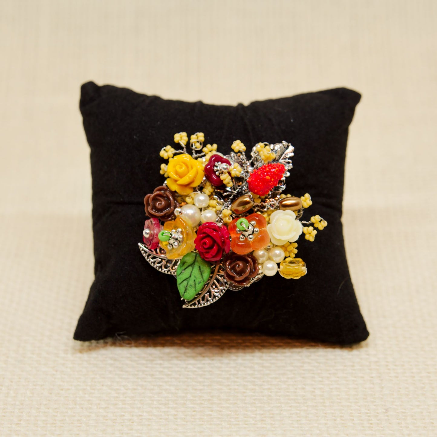 Autumnal Garden Brooch