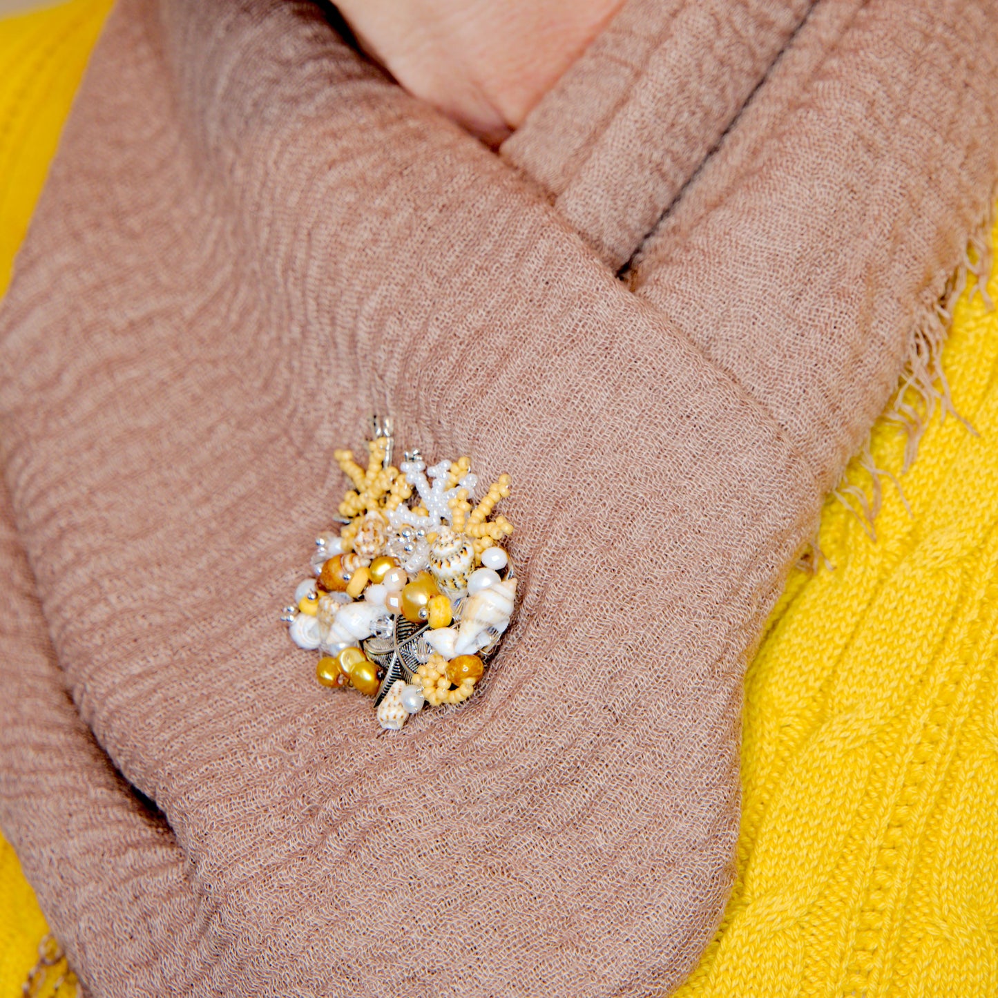 Staniel Cay Reef Brooch