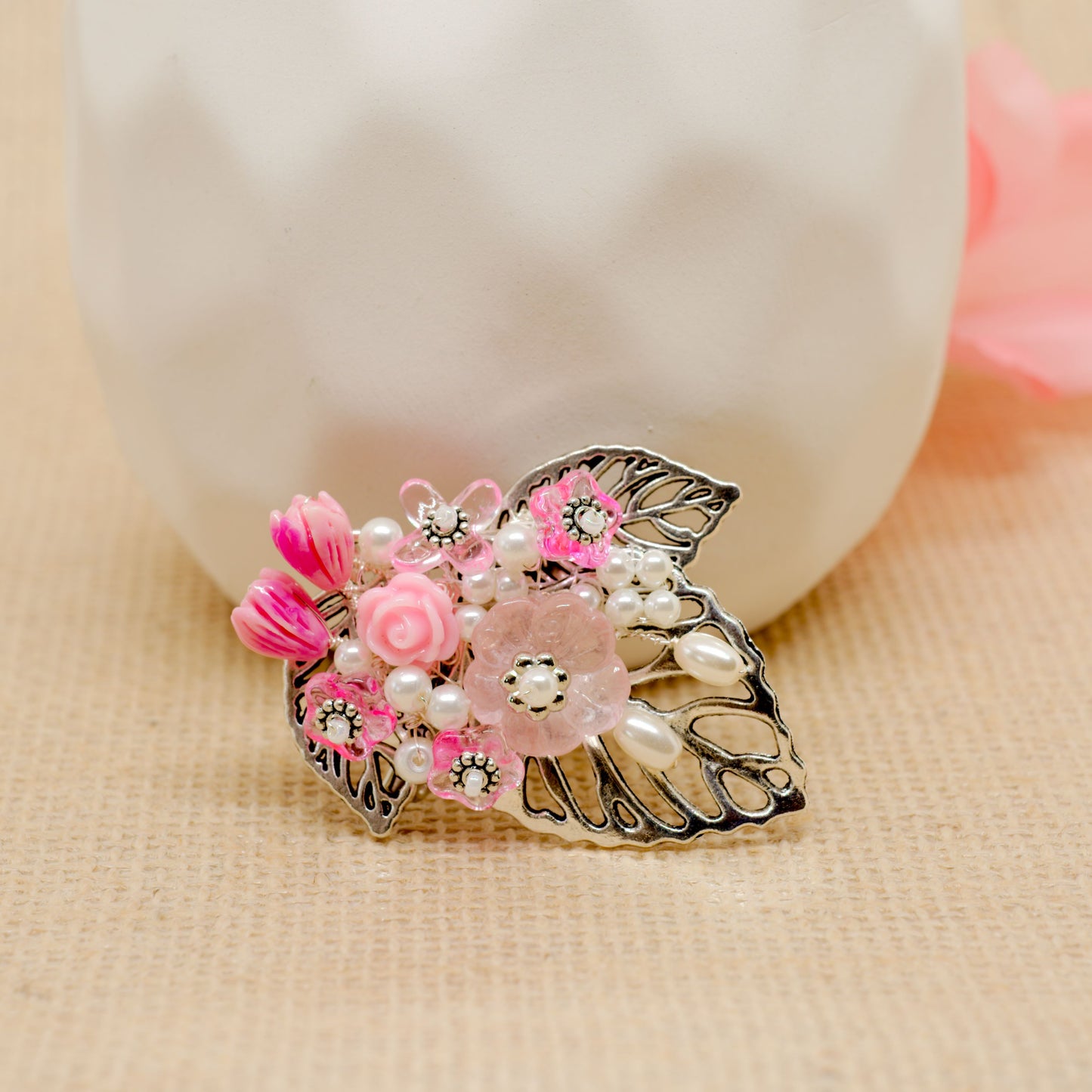 Perfect Peony Brooch