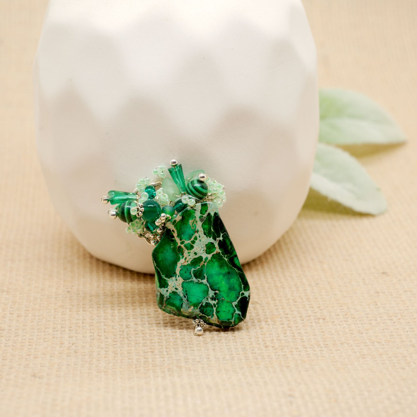 Green With Envy Brooch