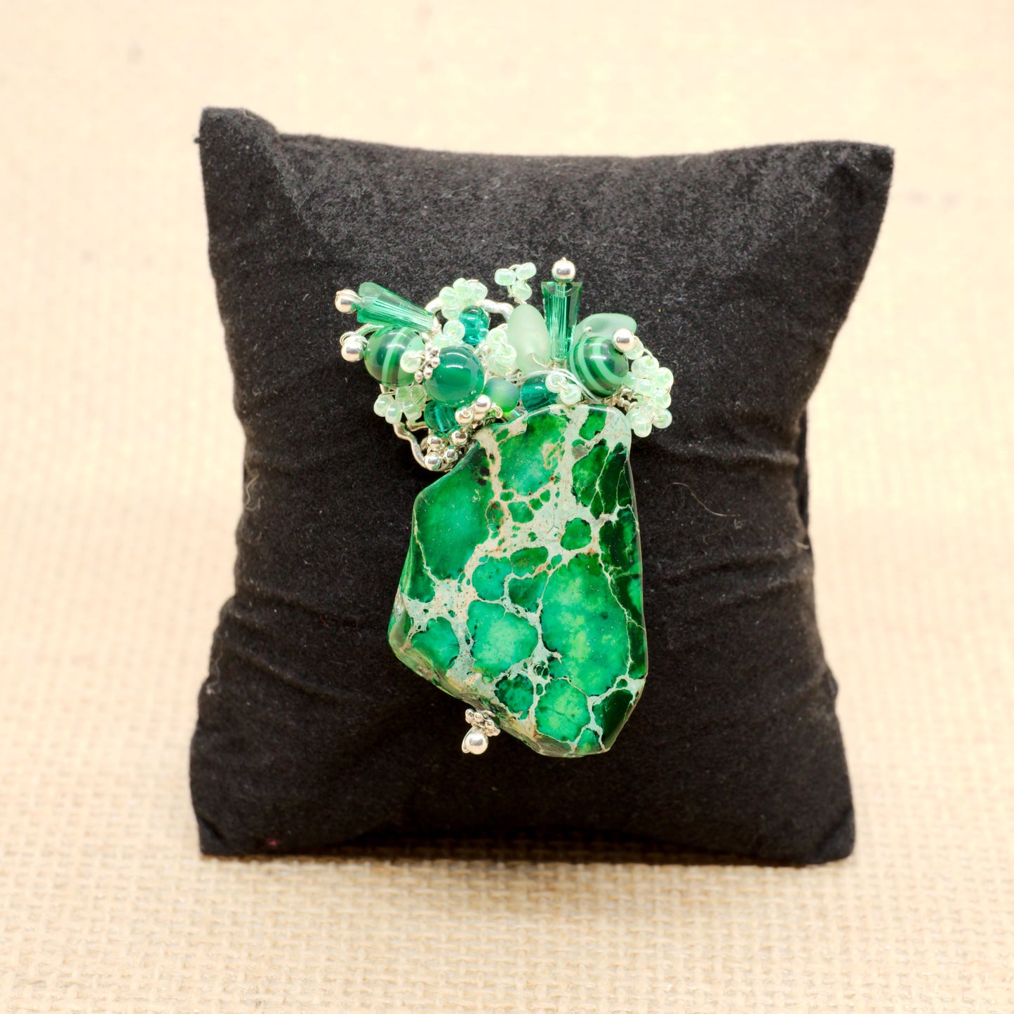 Green With Envy Brooch