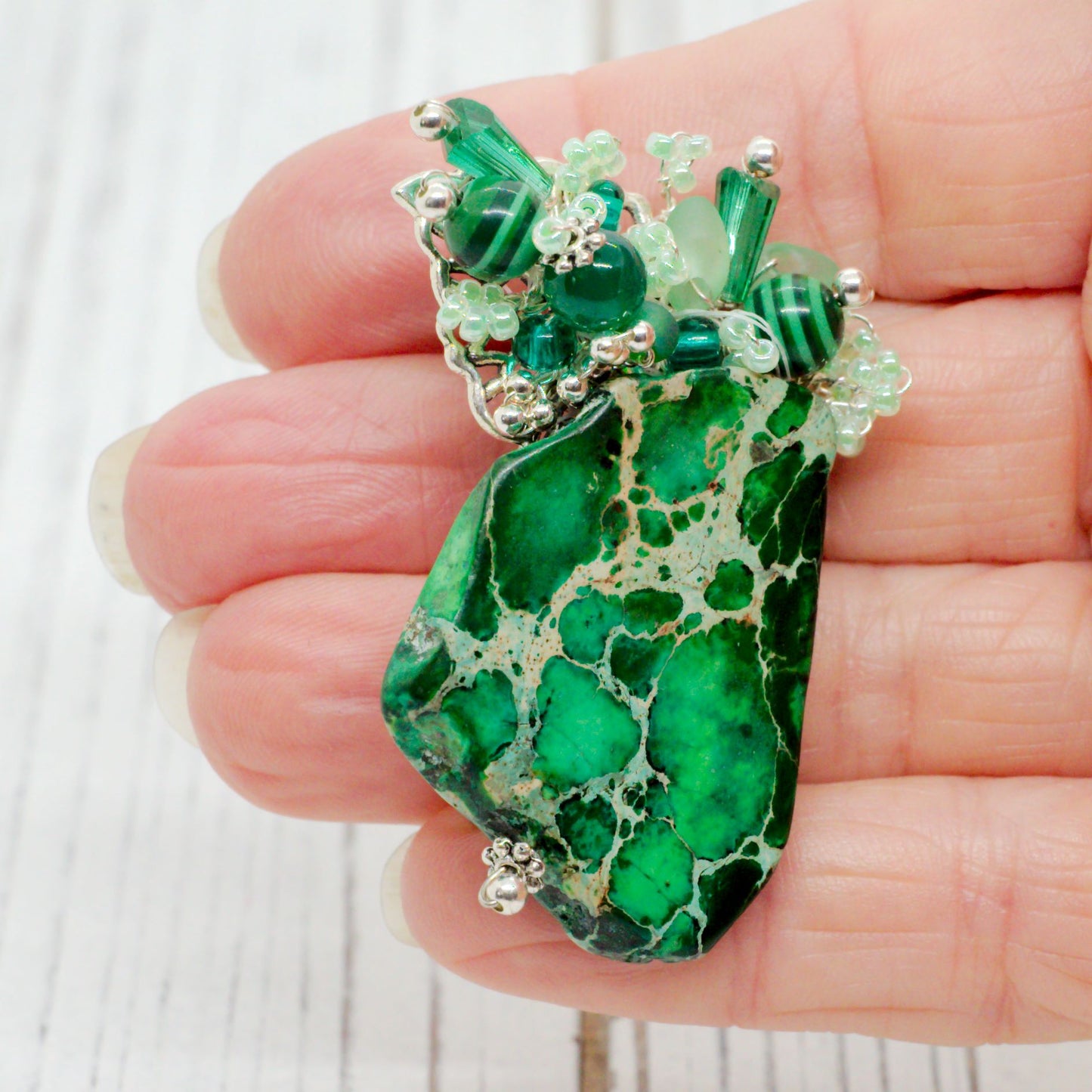 Green With Envy Brooch