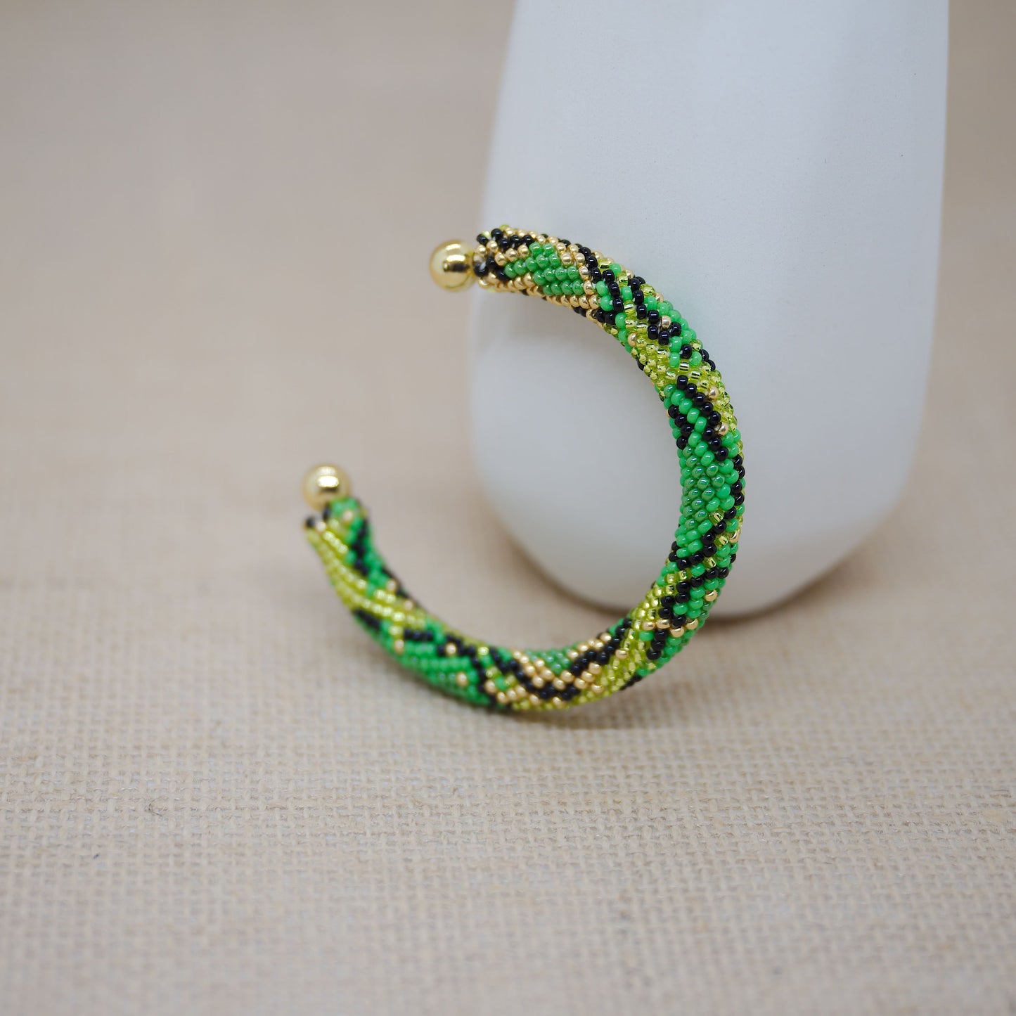 Serpentine Embrace Cuff Bracelet