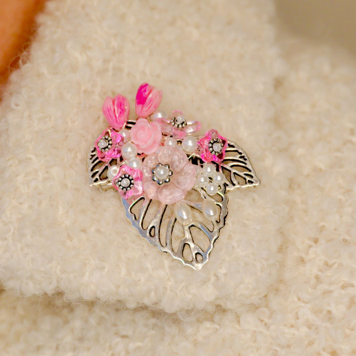 Perfect Peony Brooch