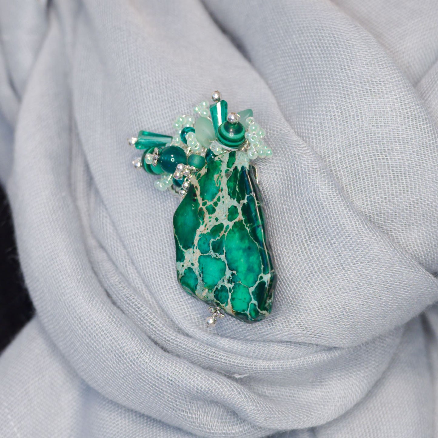 Green With Envy Brooch