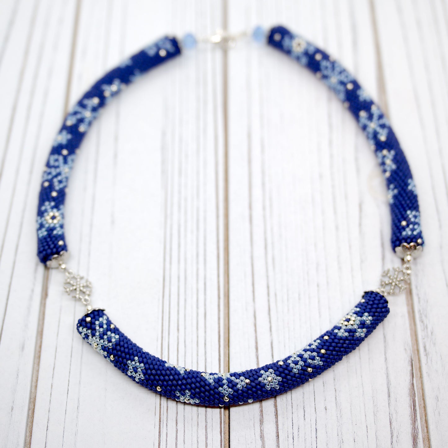 Midnight Snow Necklace Set