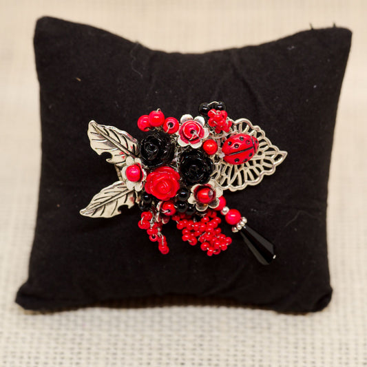 Lucky Ladybug Brooch