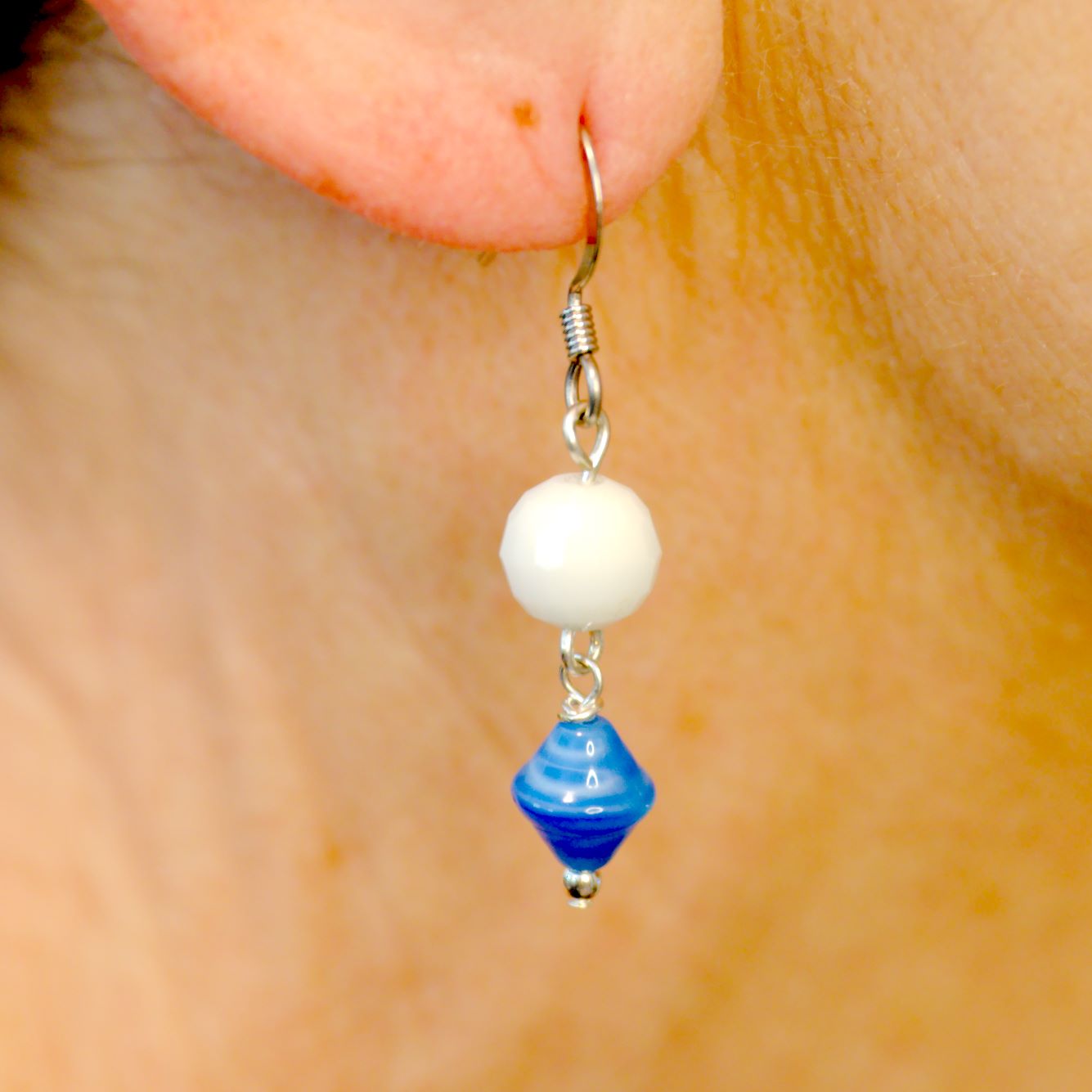 Whispering Waves Necklace Set