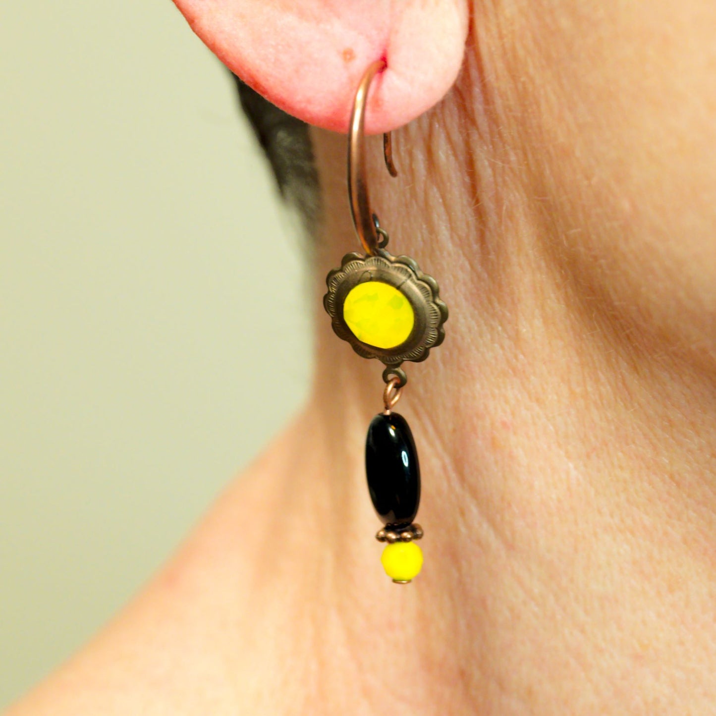 Sunflower Glow Necklace Set