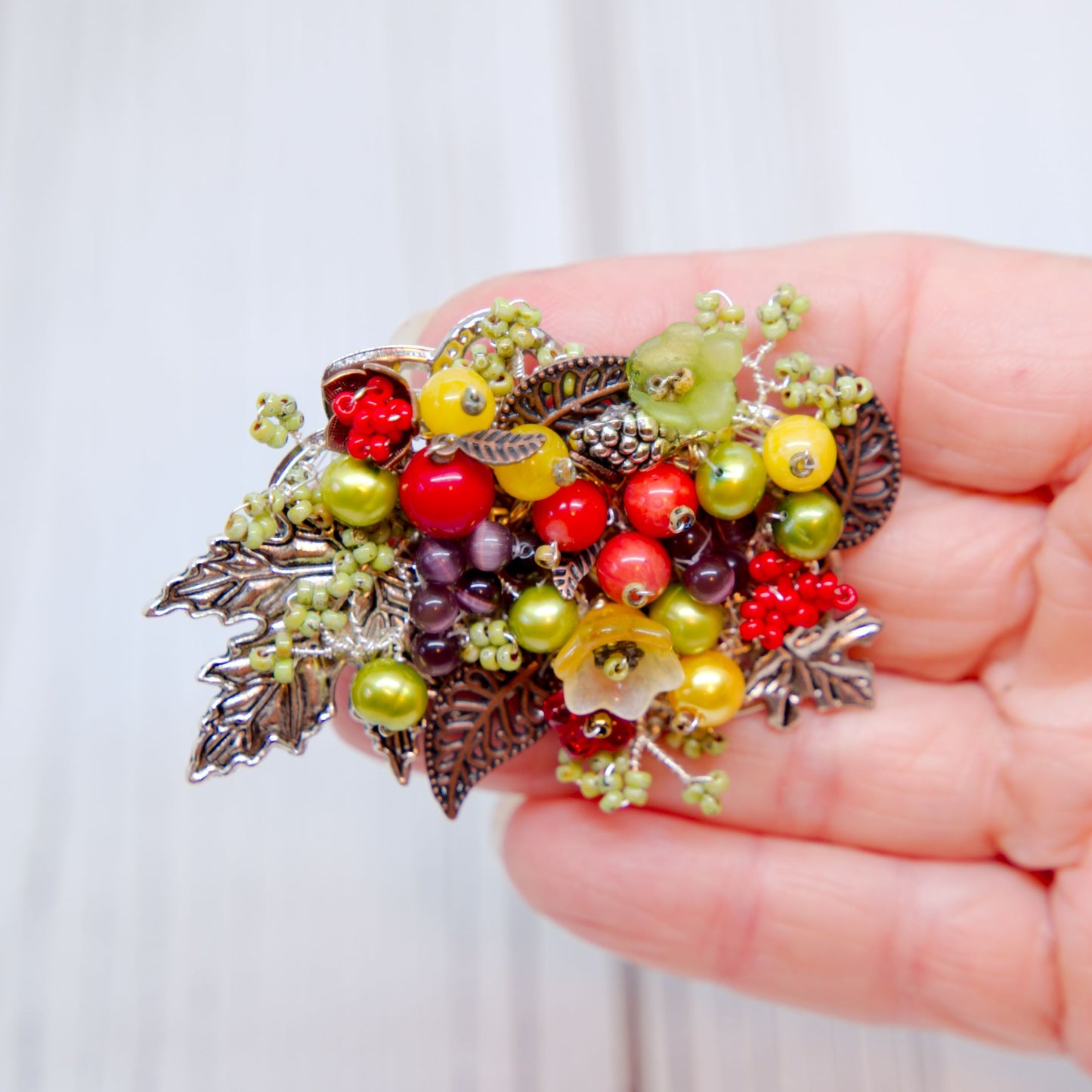 Abundant Autumn Brooch