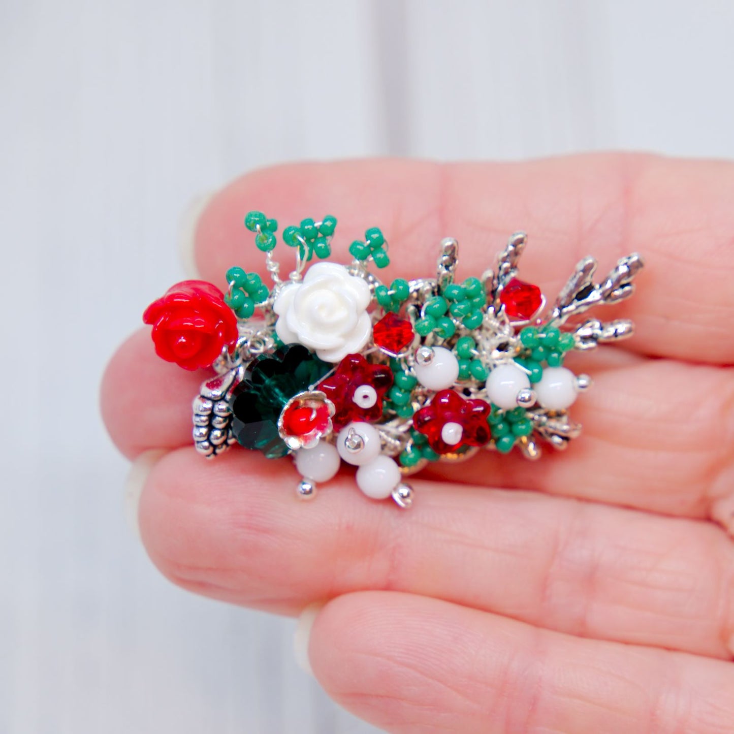 Deck the Halls Brooch