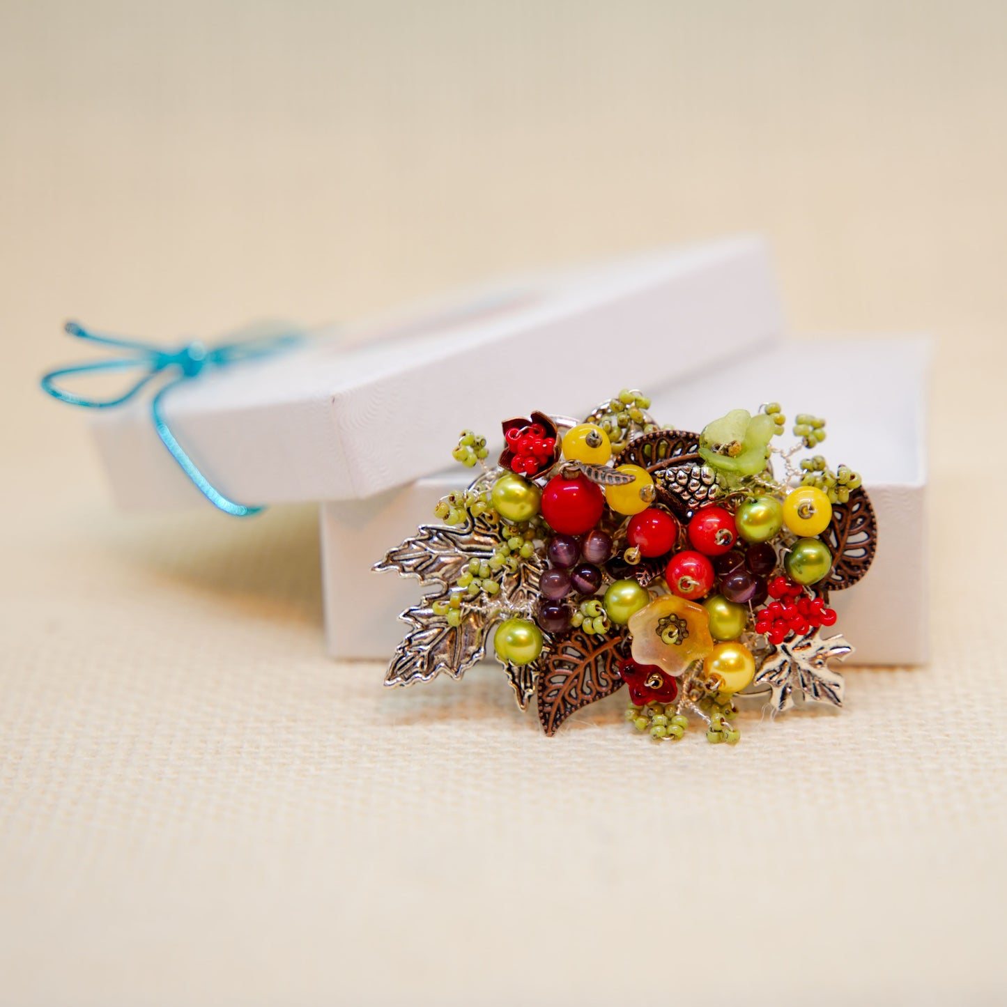 Abundant Autumn Brooch