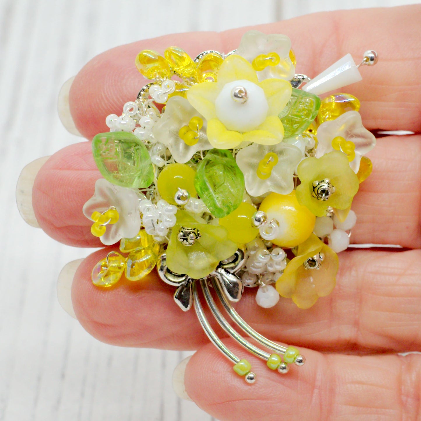 Sunshine Bouquet Brooch