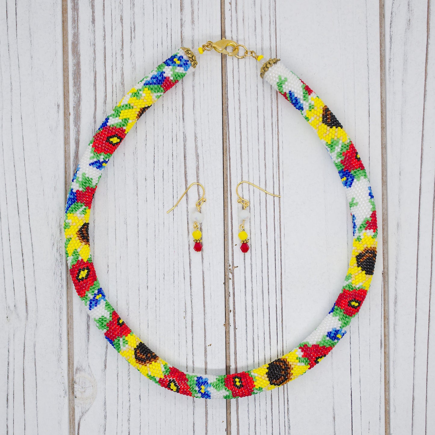 Fields of Sunshine Necklace Set