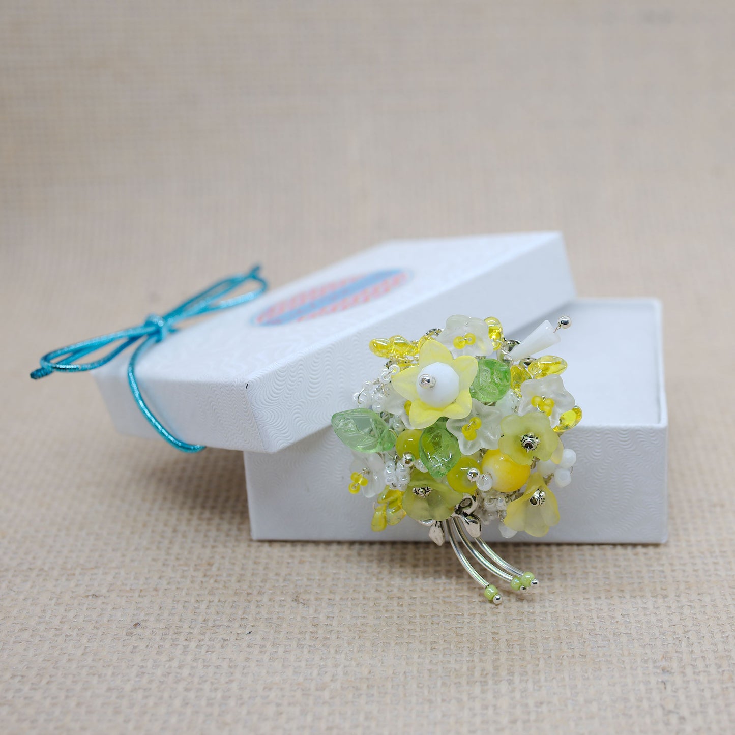 Sunshine Bouquet Brooch