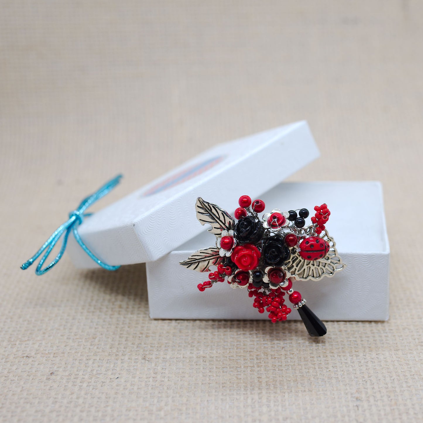 Lucky Ladybug Brooch