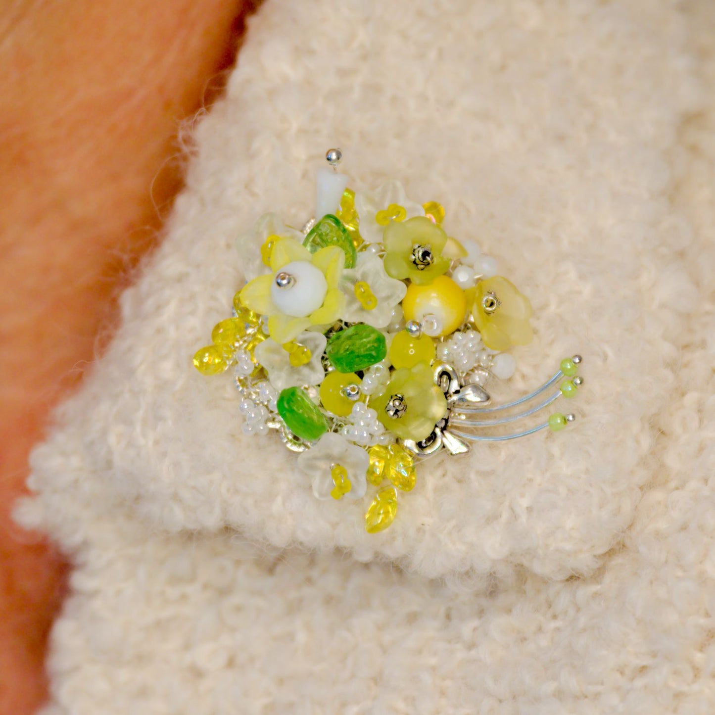 Sunshine Bouquet Brooch